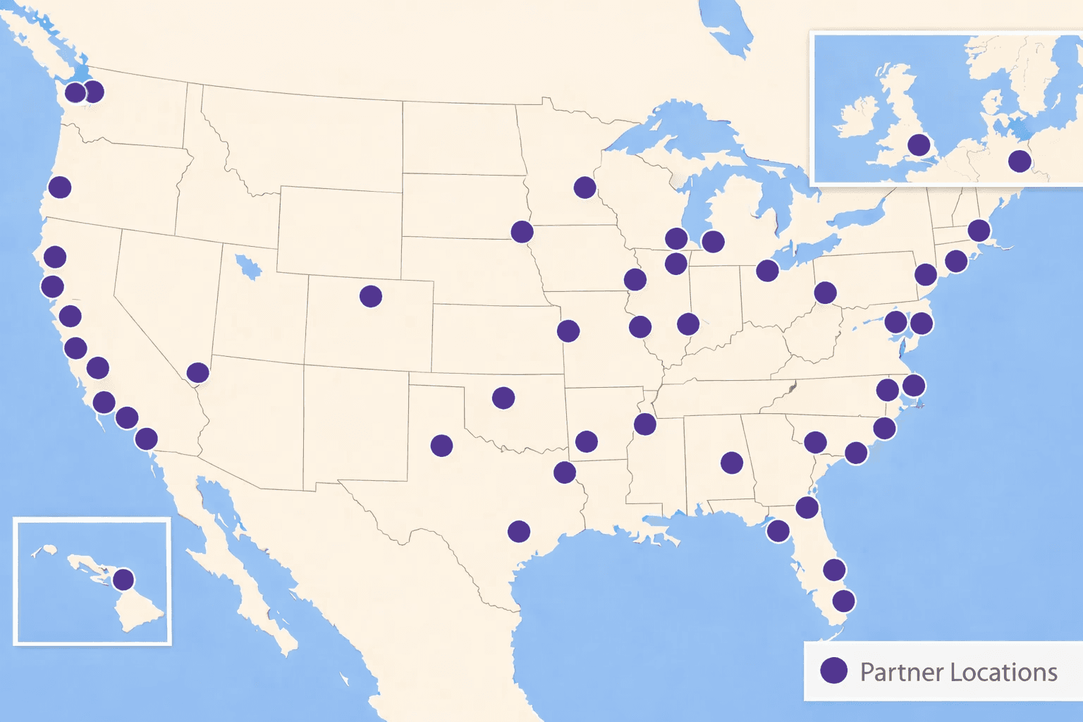 3Cinstallers partner network map