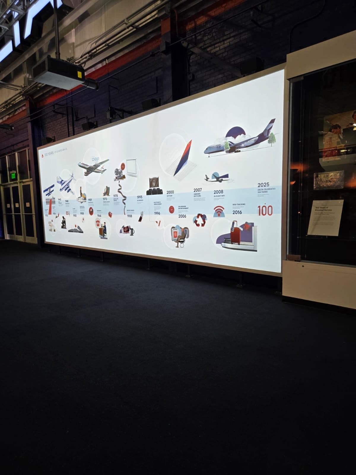 Wall & Floor Graphic Installation example 1